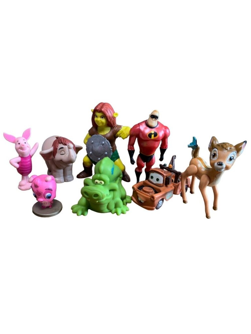 Disney Peter Pan Bambi Jungle Book Set Mixed Character Figurines